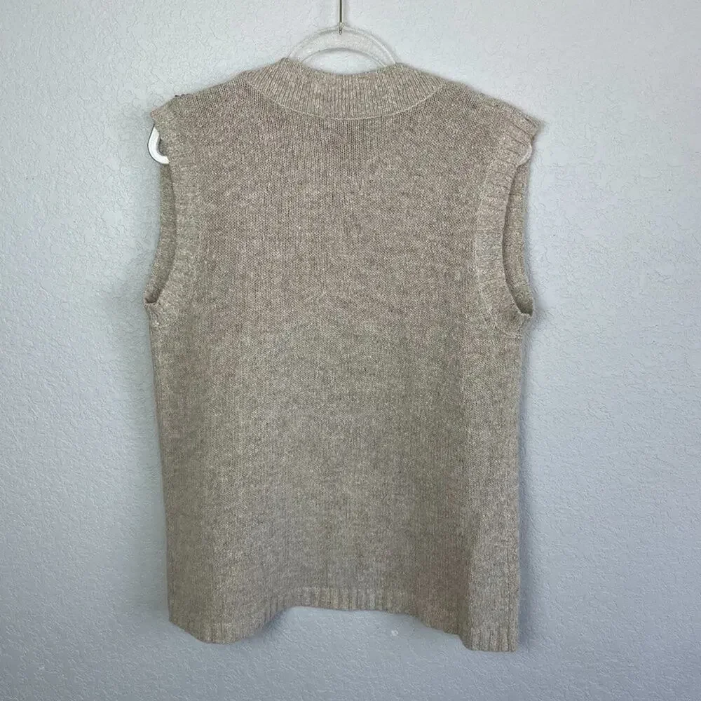 PINE NEEDLES Silk Sweater Vest Size M - Picture 6 of 6